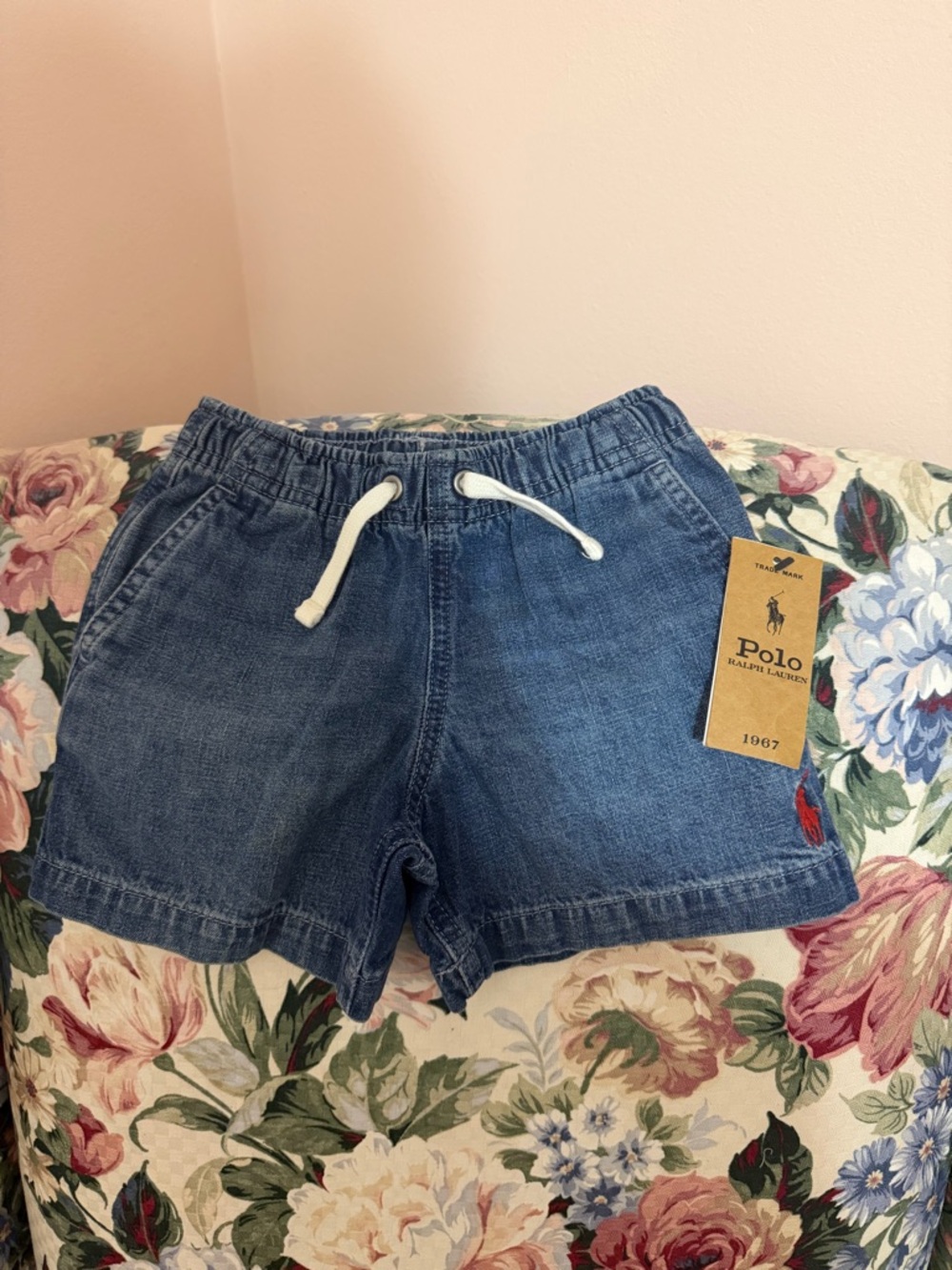 Polo by Ralph Lauren Denim Drawstring Shorts